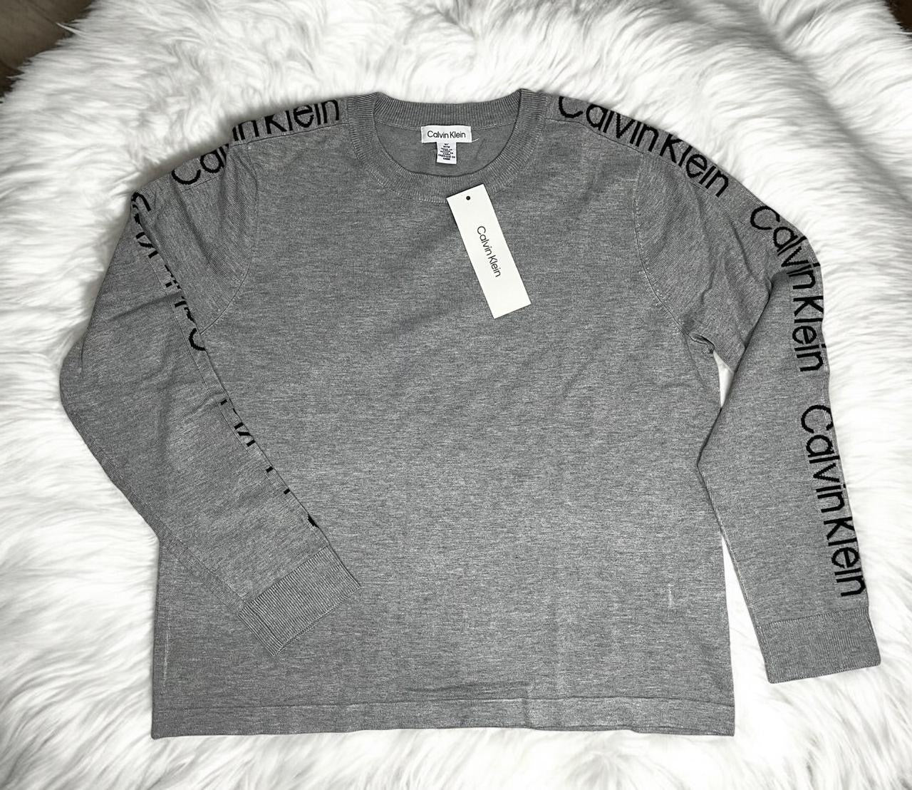 Blusa de punto CALVIN KLEIN Gris