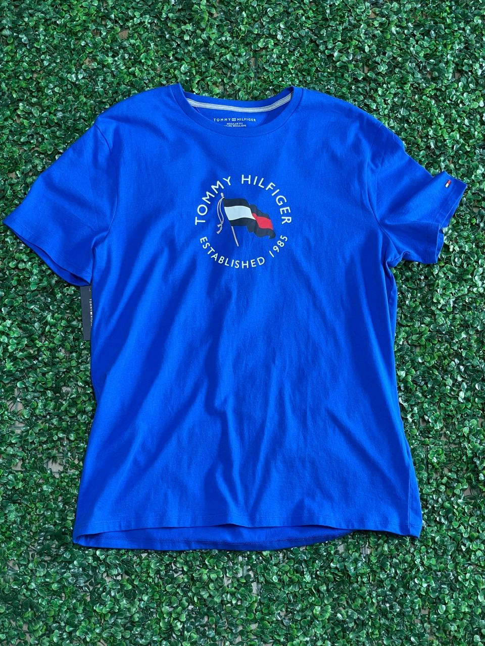 Playera Tommy Hilfiger Hombre - Azul - Talla L