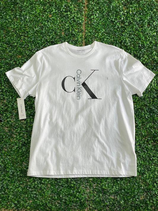 Playera Calvin Klein Hombre - Blanco- Talla XL